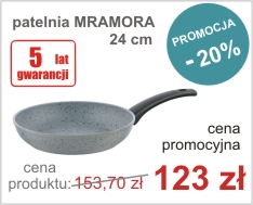 promocja patelnia z marmurowa powloka