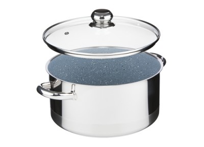 Zwiększyc obrazek KOLIMAX Garnek CERAMMAX PRO STANDARD z pokrywką, średnica 26cm, objętość 6.5l, powierzchnia ceramiczna, szary granit