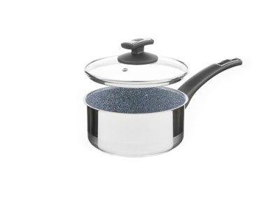 Zwiększyc obrazek KOLIMAX Rondel z rączką CERAMMAX PRO COMFORT z pokrywką, średnica 18cm, objętość 2.0l, ceramiczna powierzchnia szary granit