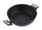 KOLIMAX Patelnia uniwersalna BLACK GRANITEC, średnica 26 cm